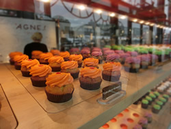 Delicious cupcakes at Agnes Cupcakes