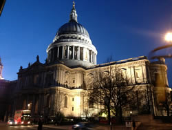 St Paul’s Cathedral can be viewed from the spectacular roof terrace at One New Change