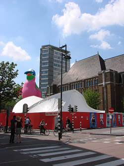 A Flamingo in Utrecht