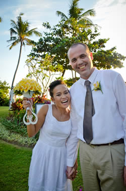 The big day and married in Bali