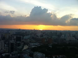 Amazing City views over Singapore