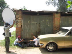 My Myanmar colleagues in a covershoot for the Wheels special repoort by The Myanmar Times