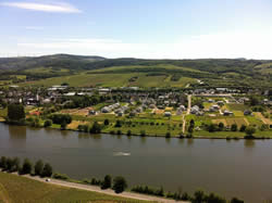 Overview of my village and The Mosel