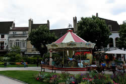 Carousel in Beaune- any town in France worth its salt has one!
