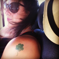 My stories are real. The shamrock tattoo is magic marker.