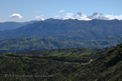 The twin volcanoes of Iliniza