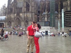 Köln with the husband