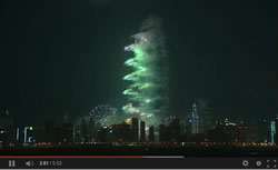 Dubai NYE fireworks