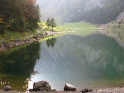 Early Autumn on Seealpsee, Appenzell