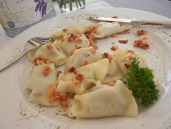 Pierogi (Polish dumplings) in Krakow 2012