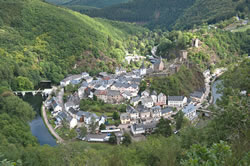 Esch-sur-Sûre is one of many nearby towns