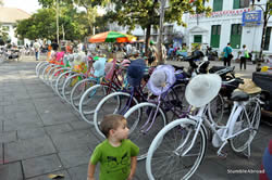 Bicycles for rental in Old Town Jakarta