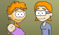 My Dutch wife and our new arrival 