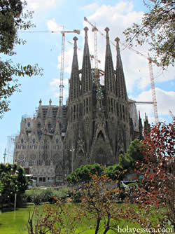 GaudÃ­'s La Sagrada Familia, the symbol of Barcelona.