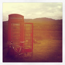 Bike in Argyll