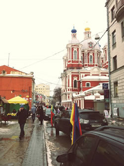 This is a lovely little street by my flat.