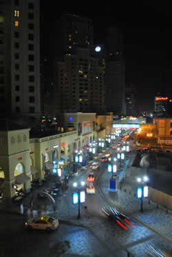 The walk in Jumeirah Beach Residences