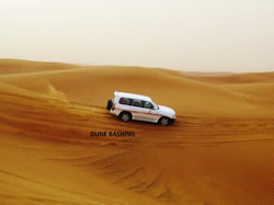 Dune bashing