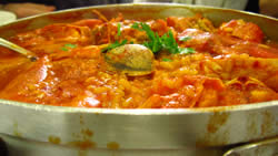 Arroz Bogavante, paella kicked up a notch