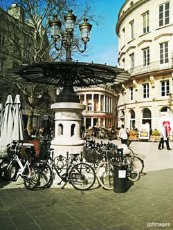 Place Gambetta - Bordeaux - Great city to walk & cycle.