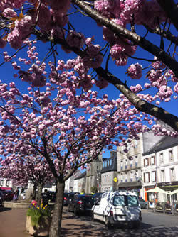 Huelgoat town centre