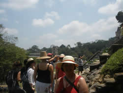 Me at Palenque with El Palacio in the background