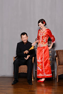 With my Chinese husband