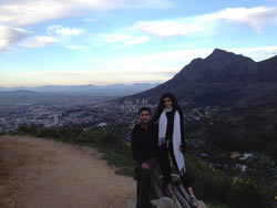 With The Husband hiking Lion's Head Mountain