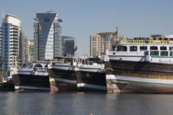 Dubai Creek - old meets new in the most colourful of ways!