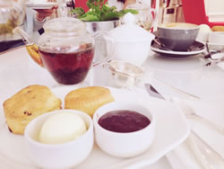 One of the many great things about living in London: afternoon tea