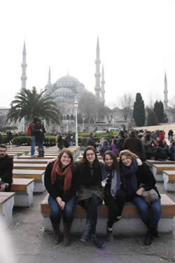 A reunion in Istanbul with some sorority sisters