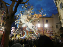 From Valencia's most famous festival, Las Fallas.