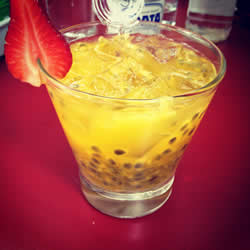 Discovering Passion Fruit Caipirinhas