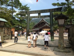 Izumo-Taisha, the second most important shrine in all of Shinto.