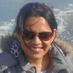 Me on top of the Table Mountain, cape Town