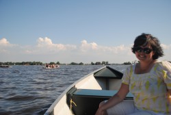 A lazy day sailing around Giethoorn, the Netherlands