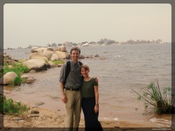 Us Exploring Lukuba Island on Lake Victoria