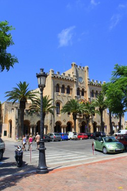Plaza des Born in Ciutadella de Menorca