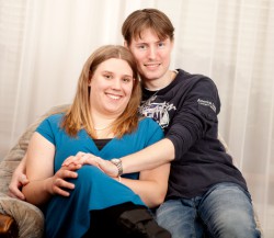 My boyfriend and me.