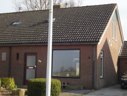 Our house. In the middle of our street. You can check out the interior on my blog.