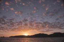 Sunrise in New Zealand