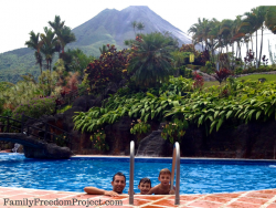 Playa Langosta at Sunset