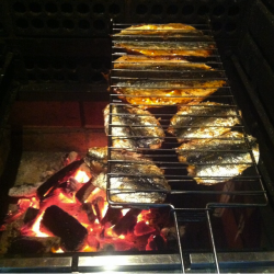 Fish on the BBQ - delicious!