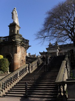 Princes Street Gardens steps