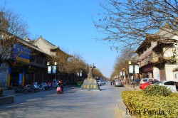 Bozhou's old street leading to Huaxi Lou, the old theatre.
