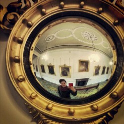 Taking in the view at Dublin Castle