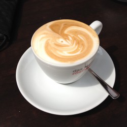 One of my favorite things about Germany: amazing cappuccino!