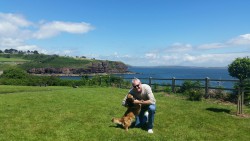 Rudy and Jay in Dunmore East