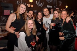 My coworkers and me at a company event